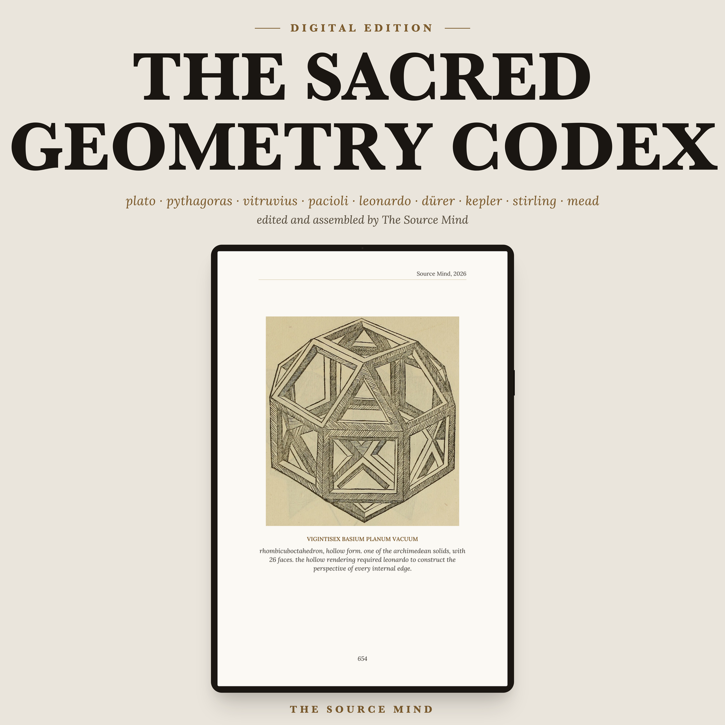 The Sacred Geometry Codex