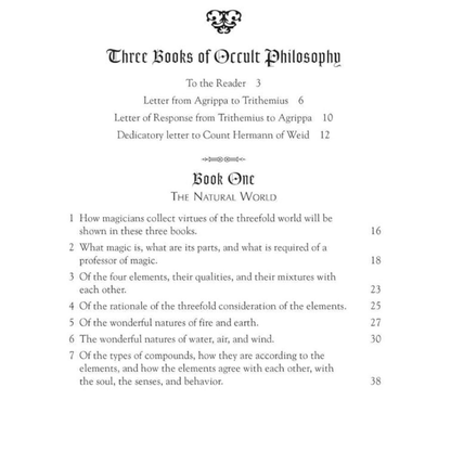 The Three Books of Occult Philosophy